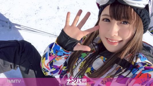 200GANA-2017 Ski Resort Pickup 01 A total amateur on the slopes! But a technician in bed! This perverted schoolgirl is better at holding dick than ski poles!!