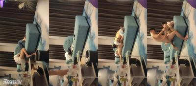 [AI 품질 향상] Jiaqian 형제는 비키니를 입고 피트니스 볼에 누워 경혈을 반죽하고 숨이 가쁘고 계속 비명을 지르며 섹시한 엉덩이 뒤에 무릎을 꿇고 큰 엉덩이를 타고 딱딱 거리는 음란 한 창녀와 약속을 잡았습니다.
