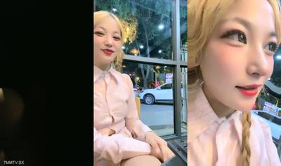 究極の衝撃的なブロンド！不知火舞 ドレスアップ！特典を持った友達を連れて屋外で食事したり、バスルームで服を脱ぐように誘惑したり、トイレでセックスするよう誘ったりする