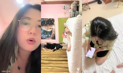 2023.6.18, [Wife Swapping Best Beauty Show], 3 men and 3 women in a group of promiscuous sex, the sound of bed screaming one after another, bareback creampie
