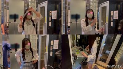 fc2-ppv 4755734 【素人被拍#029】超逸材的激可愛小妹。制服穿起來太合適了，嚇死人。初次A片時抱頭昏厥。最後在下體內射。【有評論特典】