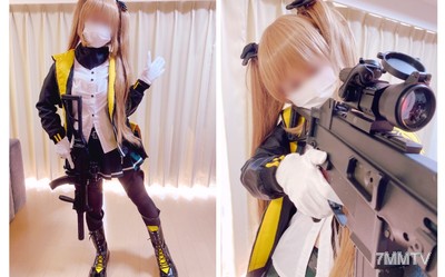 fc2-ppv 2830024 【美國大奶】喜歡槍的宅男叔叔提供服裝！D○FLOUP9的緊身褲撕破並拉開強行插入，實現夢想